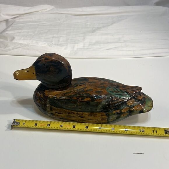 Vintage wood Duck decoy - Picture 7 of 7